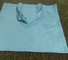5PCS of  Reusable Shopping Bags  blue Tiffanys 14" X 15"