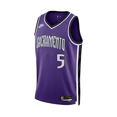 Nike Dri-FIT NBA De'Aaron Fox Sacramento Kings Trikot 24/25 FQ4691-506 Neu L