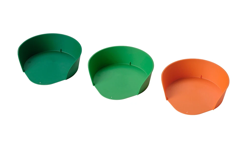 Juego de 3 cuencos de preparación IKEA UPPFYLLD, colores mezclados, 7", 18 cm NUEVO Foto 2 de 4