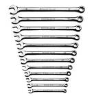 Capri Tools WaveDrive Pro Combination Wrench, Regular/Rounded Bolts, Metric Set