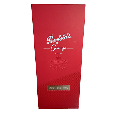 2018 Penfolds Grange Shiraz Wine Gift Box Empty No Bottle