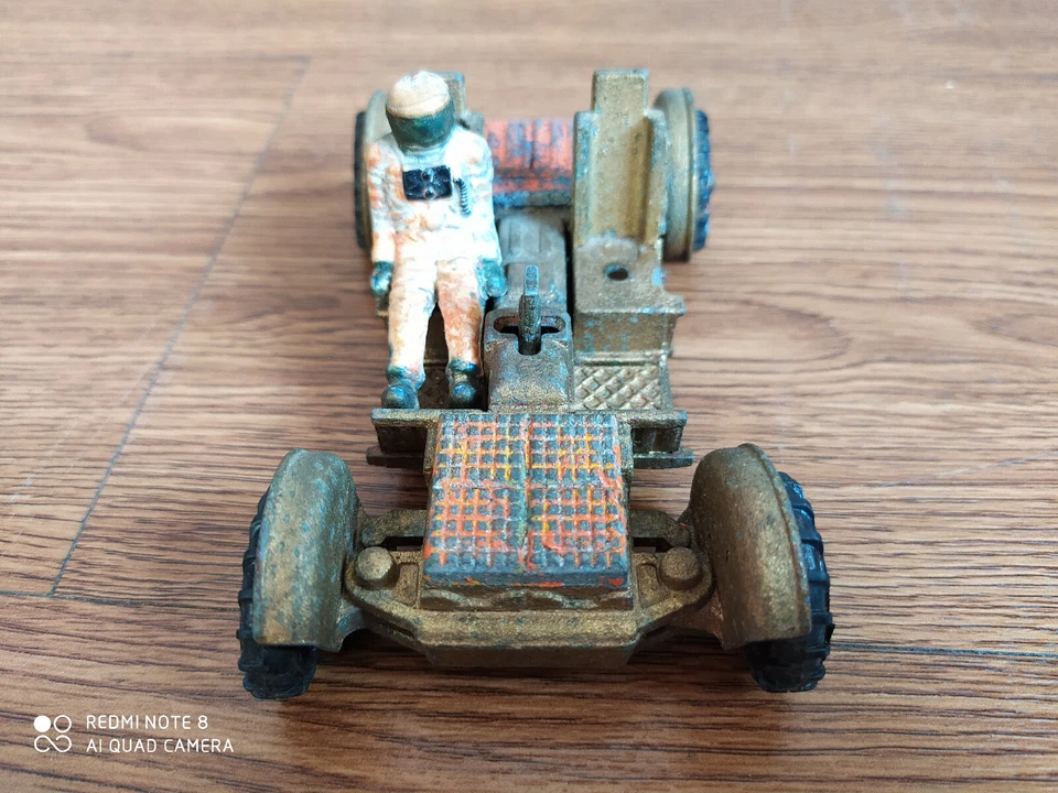 Редкий старый литой «ЛУННЫЙ БРОДЯЧИЙ АВТОМОБИЛЬ» 70-х Dinky игрушки сделано в Англии. - Изображение 2 из 4