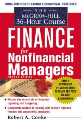 The McGraw-Hill 36-Hour Course In Finance for Non-Financial Managers - GOOD
