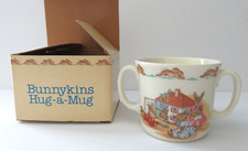 Royal Doulton Bunnykins Doll House Two Handled Cup Vintage 1980s