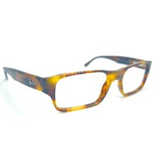 Ray-Ban RB 5122 2291 Honey Brown Tortoise Eyeglasses Frame 52-17-140 Eyewear