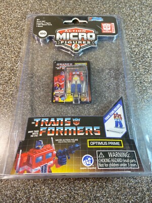 Series 1 Transformers World's Smallest Micro Action Figure Optimus Prime - LQQK