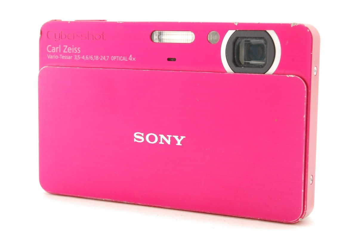 NEAR MINT ] Sony Cyber-shot DSC-T700 PINK 4.0x Optical Zoom