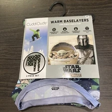 Cuddl Duds Warm BASELAYERS Star Wars Set Size Medium