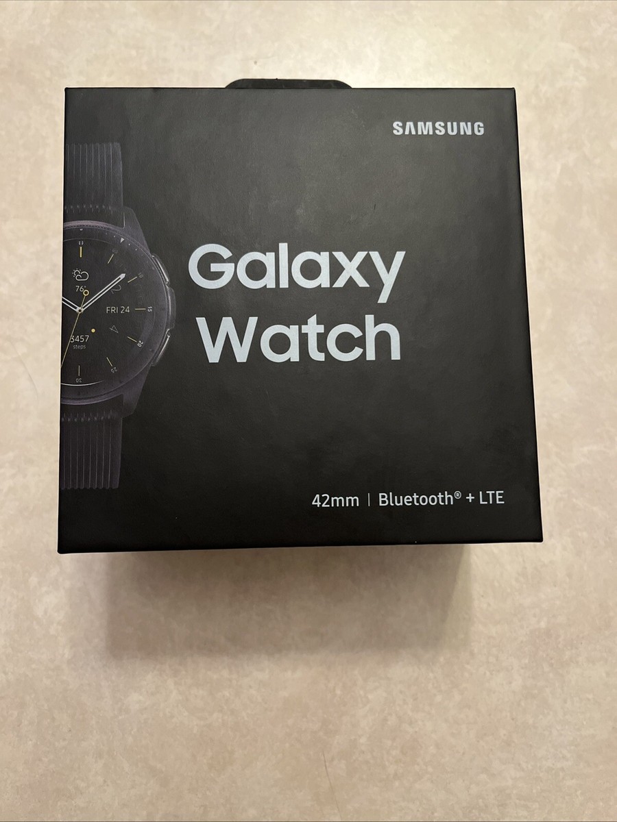 Samsung Galaxy Watch LTE GPS 42mm - Midnight Black for sale online