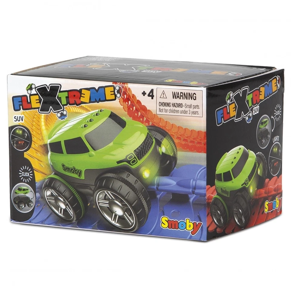 Smoby Flextreme Car Truck SUV Additional Vehicle for Flexible Track Sets 10cm