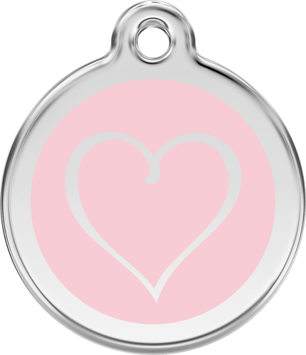 Red Dingo "Tribal Heart" Engraved Dog & Cat ID Tag - Free Engraving - 11 Colours - Picture 8 of 25