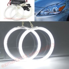 Ccfl Halo Ring For Toyota Prius 2010-2015 Halogen Headlight Angel Eye Cool White