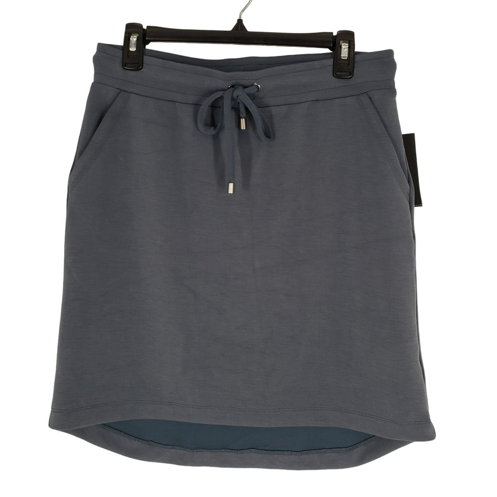 NEW Cable & Gauge Sport Blue Pull On Skirt Above the Knee Pockets Yummy