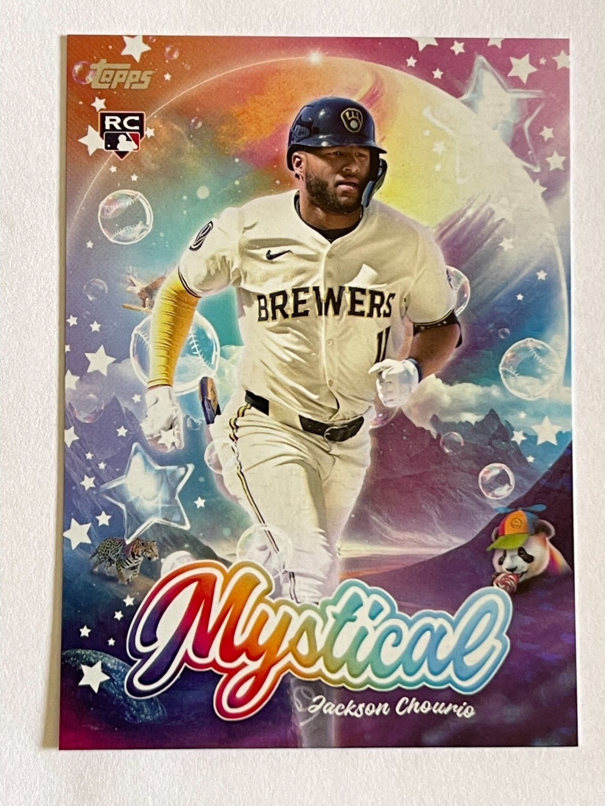 2024 TOPPS SERIES UPDATE JACKSON CHOURIO #MYS-20 MYSTICAL ROOKIE BREWERS