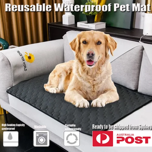 Freeship-Washable Bunny Dog Cat Puppy Pee Pads Bed Absorbent Waterproof Pet Mat