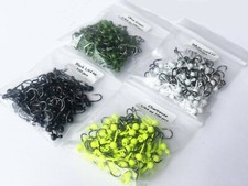 Lures Pro 100 PCs 1/64 oz Lead Jighead Fishing hooks Trout No collar Crappie