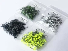 Lures Pro 100 PCs 1/64 oz Lead Jighead Fishing hooks Trout No collar Crappie
