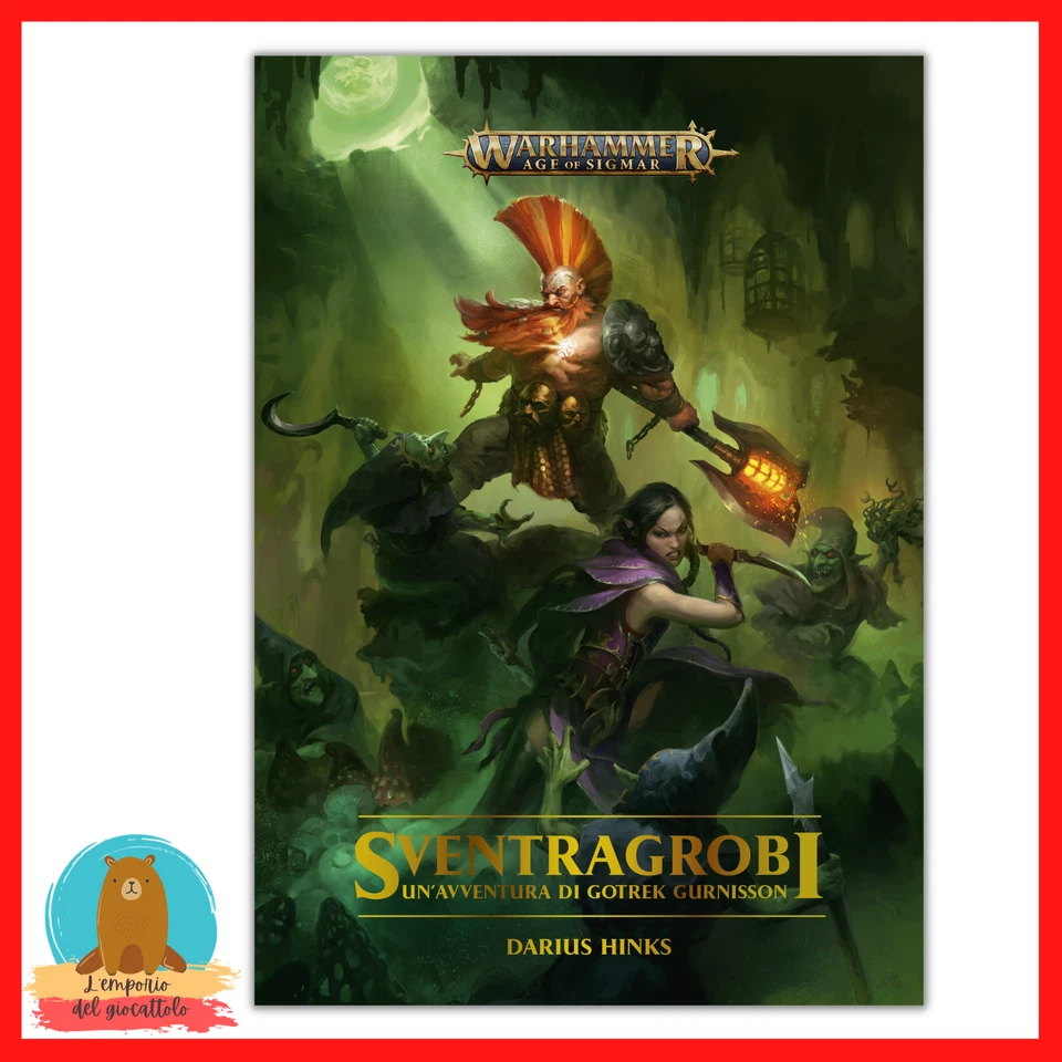 SVENTRAGROBI warhammer AOS age of sigmar romanzo black library ALANERA