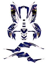 Fits Yamaha Raptor 660  GRAPHICS KIT STICKER DECALS YAMAHA RAPTOR 660