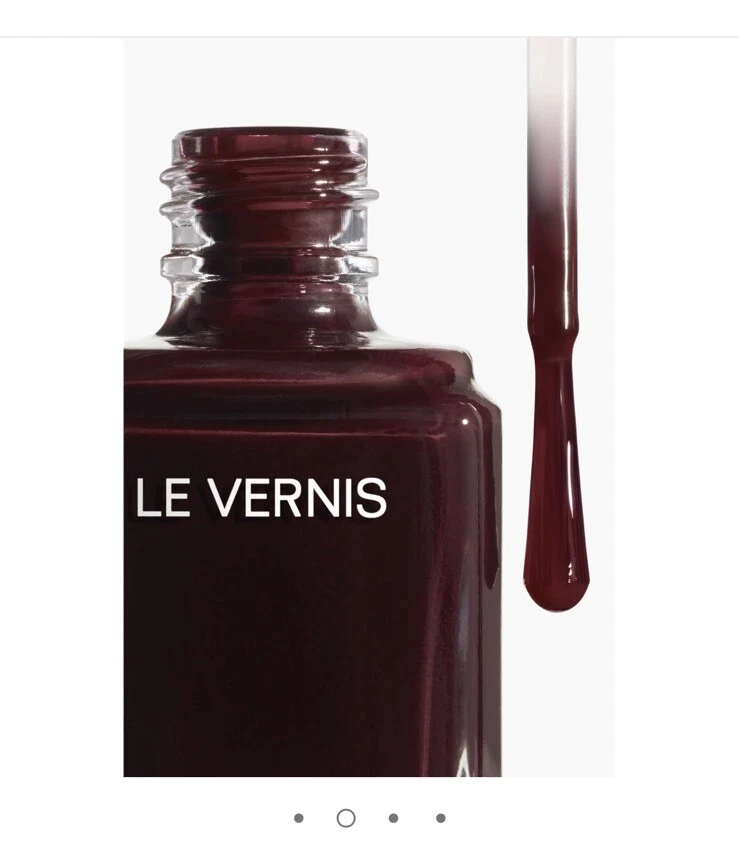 CHANEL NAGELLACK 155 ROUGE NOIR - Bild 2 von 3