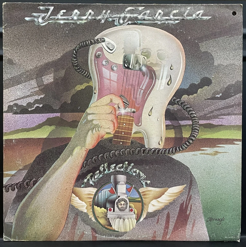 WoW! NM🔥JERRY GARCIA REFLECTIONS LP⭐️’76 US 1st Press Grateful Dead w insert - Image 2 of 4