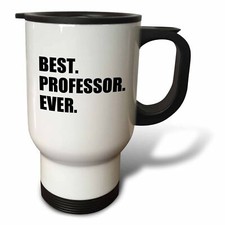 3dRose Best Professor Ever, gift for inspiring college university lecturers 14oz