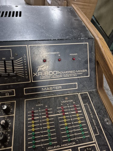Vintage Peavey XR-800 Mixing Console - Picture 2 of 7