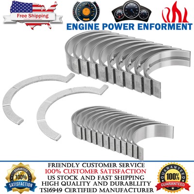 Crankshaft Main & Connecting Rod Bearing Set For Jaguar Land Rover 3.0L AJ126 V6