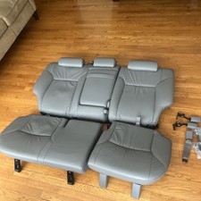 2003-2009 4th Gen Toyota 4runner - Oem 2nd Row Seats - Gray Leather