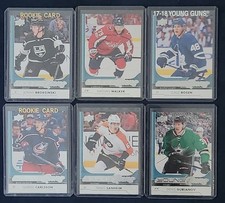 2017-18 Upper Deck Young Guns Rookie Cards Series 1 & Series 2 Fill Your Sets