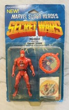 Secret Wars Daredevil New On Card No Discoloration Includes Billy Club - Baton  