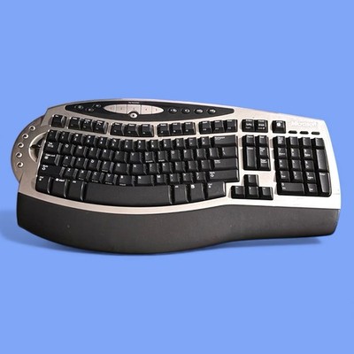 Microsoft Wireless Comfort 4000 Model 1045 Ergonomic With Receiver Transmitter