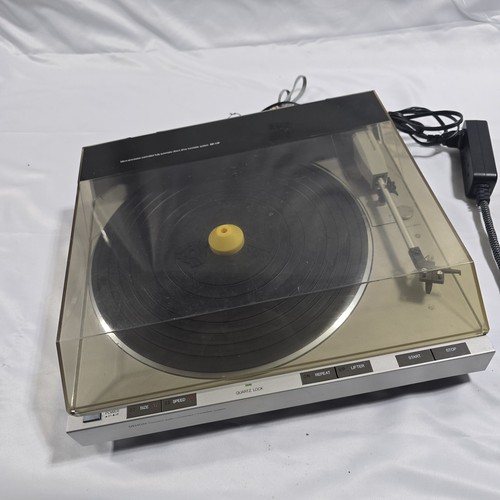 Denon DP-11F Direct Drive Turntable Record Player Vintage Hi-Fi - Tested Works