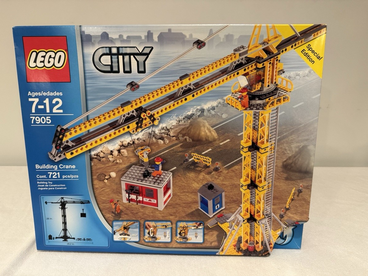 LEGO CITY: Building Crane (7905) for sale online | eBay