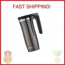 Contigo Handled AUTOSEAL Stainless Steel Travel Mug with Easy-Clean Lid 16 oz.