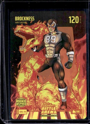 2026 Bo Jackson Battle Arena Brockness Brock Bowers Fire Grillin #GRILL-90