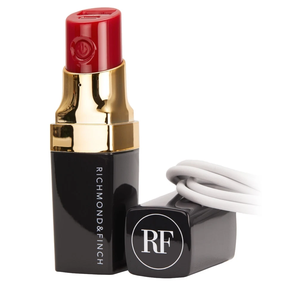 RF Design Lipstick Powerbank Notfall-Akku Lippenstift für Smartphone Handy MP3 - Bild 3 von 4
