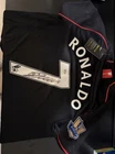 Cristiano Ronaldo Signed Black Manchester United Soccer Jersey