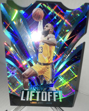 Panini 2023-24 Revolution LeBron James Liftoff! Cosmic Die-Cut #1 Lakers