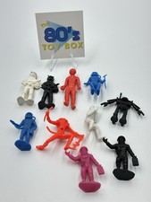 Vintage MARX MPC Plastic Space Men Astronaut Toy Figures Lot