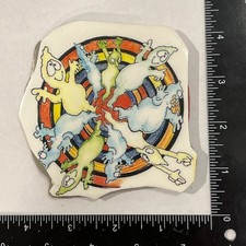 Halloween Whimsical Colorful Ghost Stamp For Crafting Scrapbooking Projects