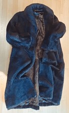 Lammfellmantel  Pelzmantel  echtes Lammfell, dunkelbraun