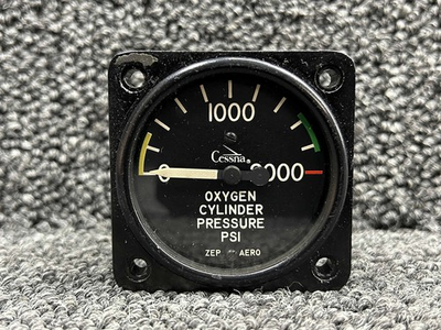 #ad S 1325 L1 Use: C668522 0101 Zep Aero Oxygen Bottle Pressure Gauge $39.20