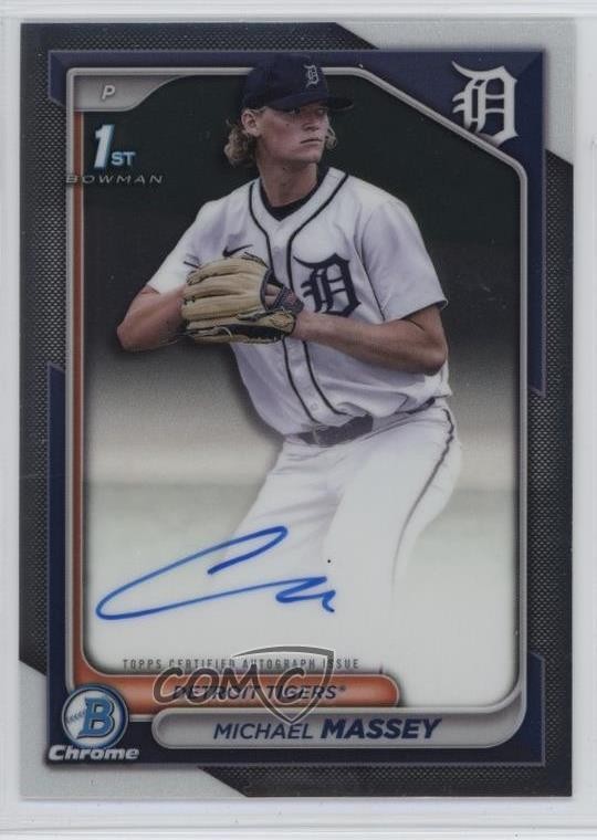 2024 Bowman Draft Chrome Prospect Auto Michael Massey #CPA-MMY