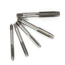 5Pcs Durable Machine Screw Tap Set Hss Metric for Auto Repair and Machinery