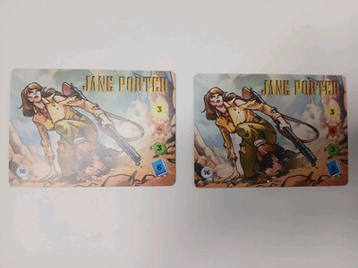 x2 Jane Porter Alt Art Overpower World Legends