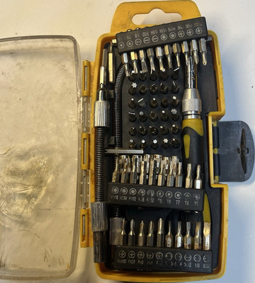 Performance Tool WS178 (v2) 40-Piece Precision Screwdriver Set with Bits & Box