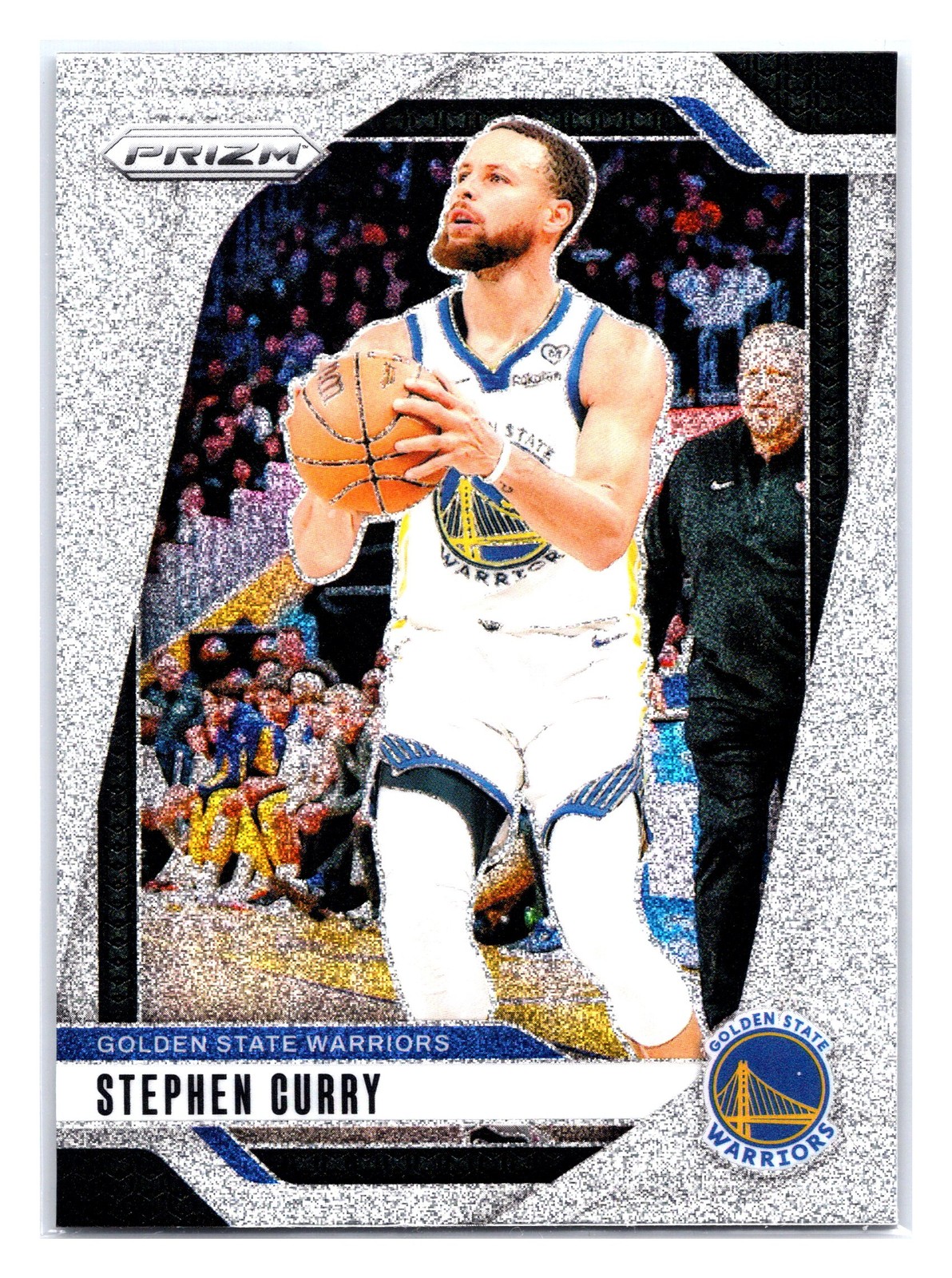 2024-25 Panini Prizm #134 Stephen Curry Glitter Prizm SSP Case Hit Warriors