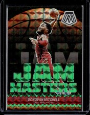 2023-24 Panini Mosaic #2 Donovan Mitchell Jam Masters Mosaic Green