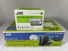 JVC Everio GZ-MG21U 20GB Hard Disk Drive Camcorder  JVC DVD-Video Burner